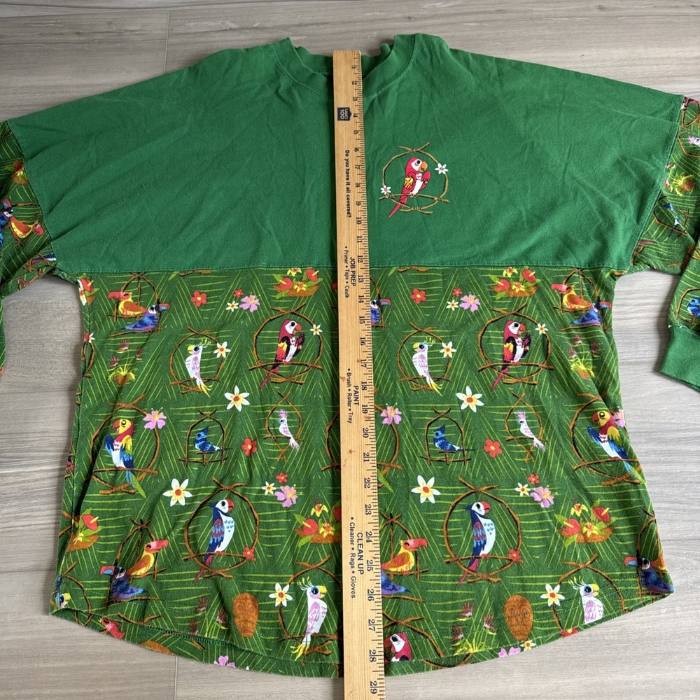 Disneyland Spirit Jersey Enchanted Tiki‎ Room Toucan Tropical Size Medium DISNEY - Picture 4 of 7
